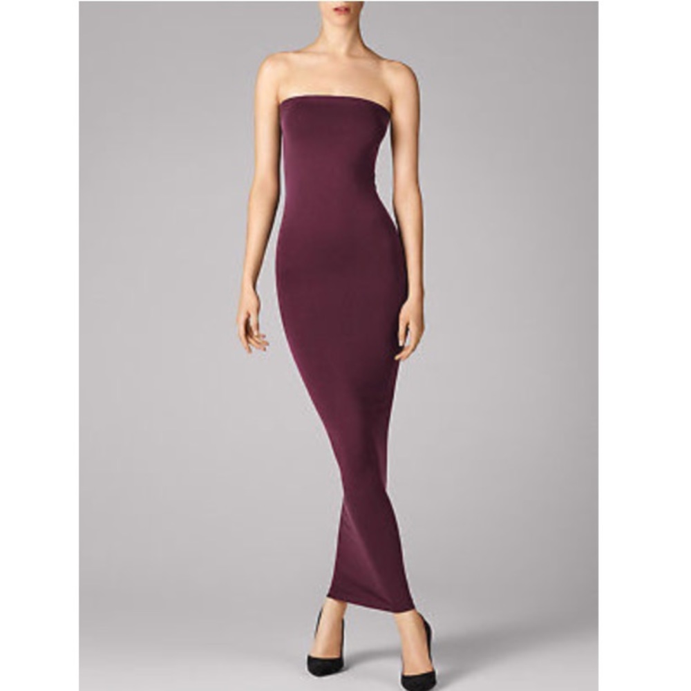 NWT WOLFORD FATAL TUBE DRESS in DARK ORCHID Size:M